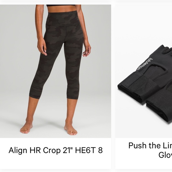 EUC Lululemon Align High-Rise Crop 21"
Heritage 365 Camo Dark Olive Multi - Picture 5 of 8